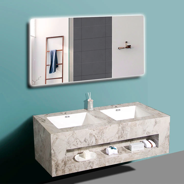 Bathroom Vanity Sintered Stone Modern Wall Hung Wash Basin for Hotel