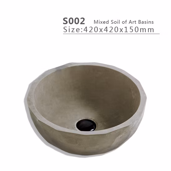 中国卸売セラミック楕円形シンク カウンター トップ シンク